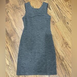 Theory Charcoal Sleeveless Dress